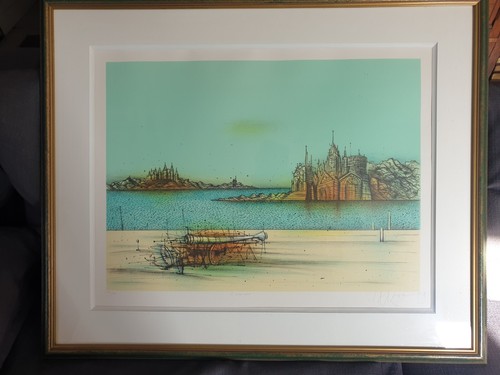 Lithographie jean carzou - jean,
