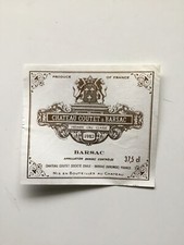 Etiquette de vin Chateau Coutet - Barsac 1982 - 1er Cru Classé