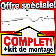 Ligne pot d'échappement pour PEUGEOT BIPPER 1.4 HDi Silencieux