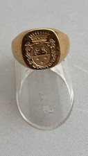 Chevalière Armoiries Or 18cts