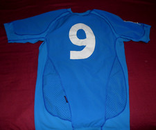 Maillot Rugby De Match De L'Italie N°9 Porté Nations Cup Roumanie 2008 Taille XL