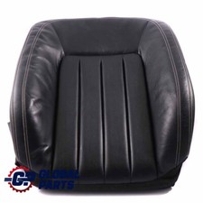 Mercedes W218 Couvre-dossier de siège avant droit Couvre-dossier cuir noir