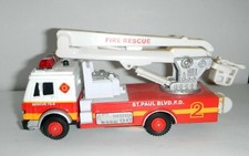 Camion De Pompier USA Rétro