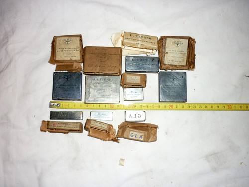 Lot plaques sceau - lot, matrice