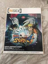 INSIDE magazine - Manga NARUTO SHIPPUDEN ULTIMATE NINJA STORM 4 Très Bon État
