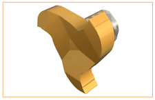 2 NEW / 1 CHIPPED Iscar MM GRIT 16K-2.00-0.20 528 Groove Milling Head