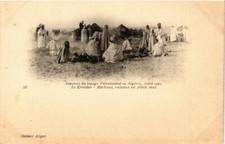 CPA AK ALGERIA Geiser 53 Le Kreider - Mechoui cuisine en plein vent. (769696)