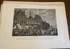 Grande Gravure XIXEME. Le IX