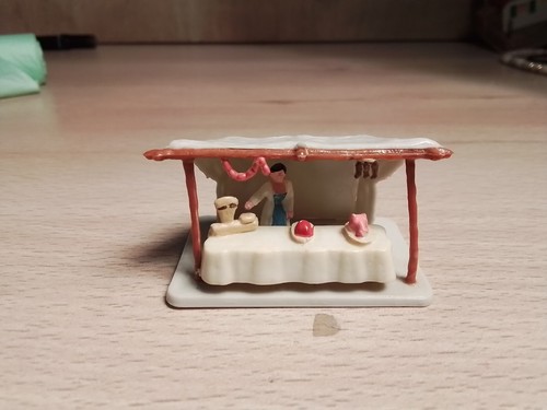 Maquette etal marche bouchere - maquette,