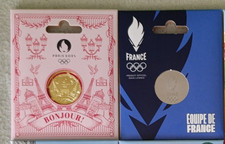 LOT 2 x FRANCE MINI MEDAILLE