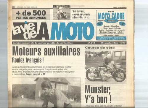 Vie moto n - vie, de