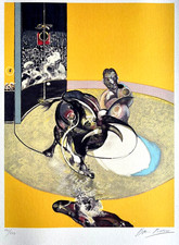 Francis Bacon Lithographie COA