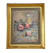 Ancien Tableau Peinture Huile