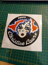 Sticker autocollant Christine