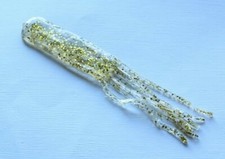 20 NEW Soft Plastic Fishing Squid Lure Lures Bait 4.5"  Yellow