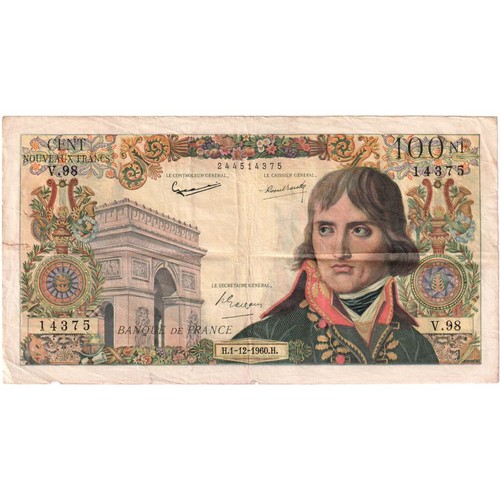 France 100 nouveaux francs - france,,