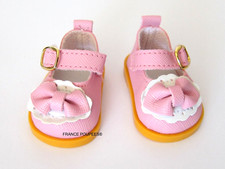 Chaussures roses 5cm poupée PAOLA Reina, Little Darling et autre poupée moderne