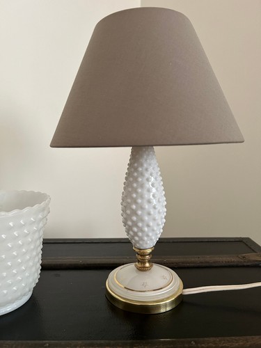 Ancien pied lampe opaline - ancien, de