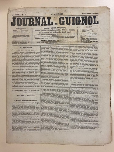 Ancien journal lyonnais