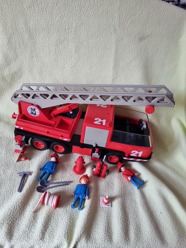 Camion pompier vintage - camion, de