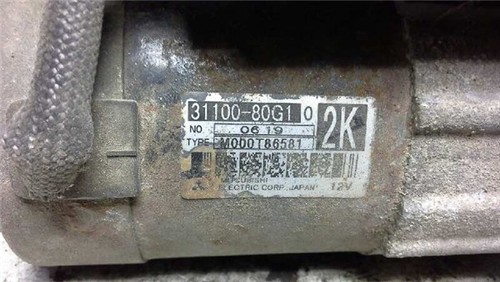 M000t86581 moteur démarrage - ,