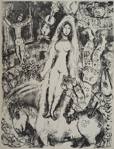 Marc chagall cirque - cirque,, la
