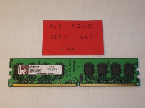 Barrette ram 1gb - barrette, kingston