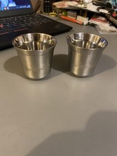 Nespresso 2 tasses expresso café métal inox what else forme capsule ambassadeur