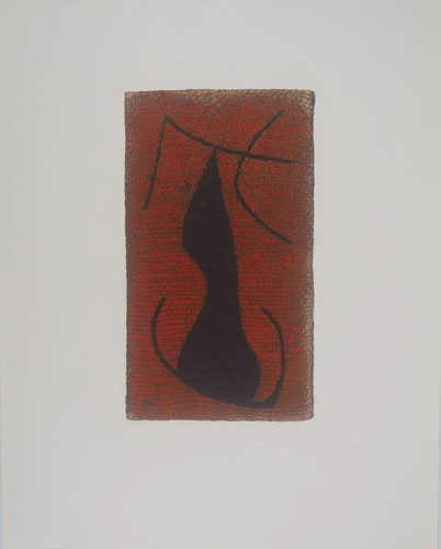 Joan miro femme allongée - :,