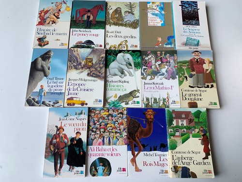 Lot livres édition folio - lot,