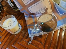 Grande  boule de lustre 19e cristal