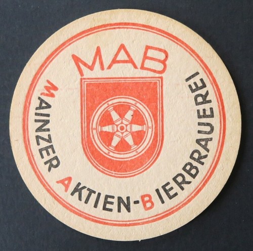 Sous bock bière mab mainzer - sous-bock,