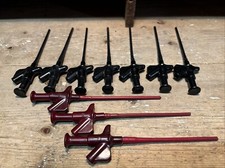 Lot de 10 GRIP-FIL  HIRSHMANN mesure electronique