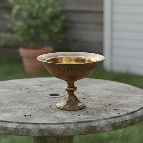 Vase sur pied vintage - sur,