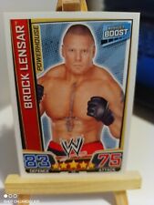 WWE SLAM ATTAX SUPERSTARS 2013 TOPPS Brock Lesnar #55 MINT. GOOD INVEST