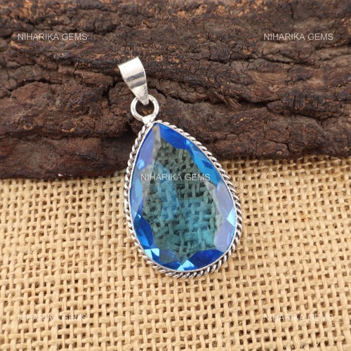 Pendentif boho poire - boho, en