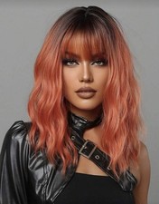 Perruque Rousse Orange