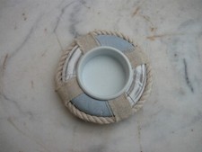 Support bougie chauffe-plat "Bouée de sauvetage" - Excellent état