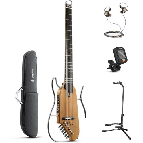 Guitare voyage sans - sans, tête