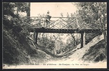 CPA Saint-Trojan, Le Pont des