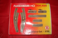FLEISCHMANN HO COFFRET RAILS PROFI 6190 STATION SET B TRAIN ELECTRIQUE