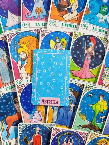 Tarot astrella 1990 - 1990, arcanes