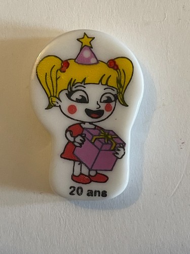 Fève anniversaire ans la - anniversaire,