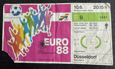 Billet EM 1988 Match