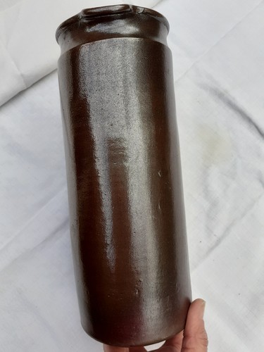 Pichet ceramique marron-