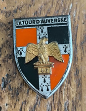 Insigne 46° RI Régiment Infanterie La Tour d'Auvergne / Drago Paris G2362  /AA39