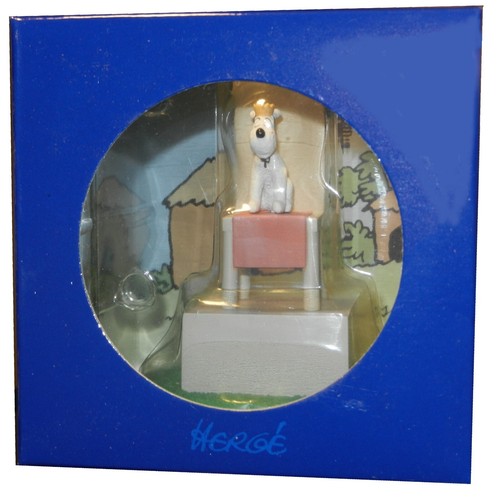 Tintin herge coffret scene - -,