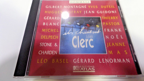 Ils chantent julien clerc - cd,