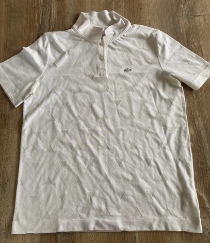 Polo lacoste live blanc taille - polo,