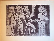 Gravure Pablo Picasso suite Vollard 1ère édition, avec certificat